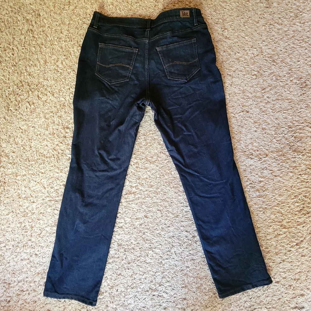 🌿Lee Regular Fit Straight Leg Mid Rise w/ Flex Motion [12P]🌿 - Picture 3 of 10